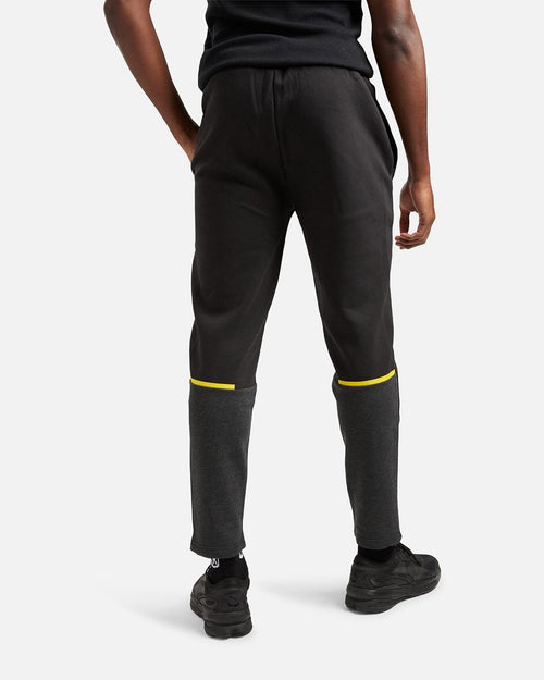 Dortmund Casual Sweatpants - Black/Yellow - Footkorner