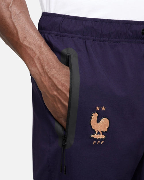 Pantalon de survêtement Equipe de France Tech Woven - Bleu - Footkorner