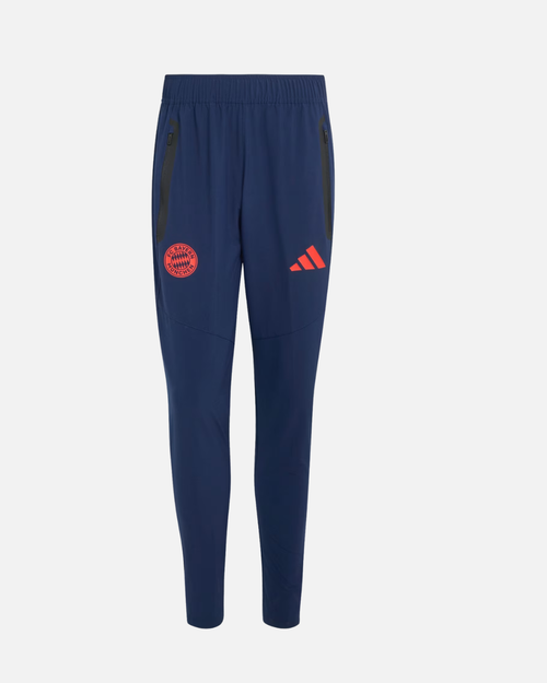 Pantalon de survêtement FC Bayern Munich 2026/2027 - Bleu/Rouge - Footkorner