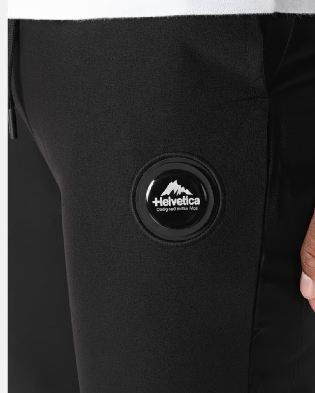 FootkornerPantalon de survêtement Helvetica Leeds - Noir