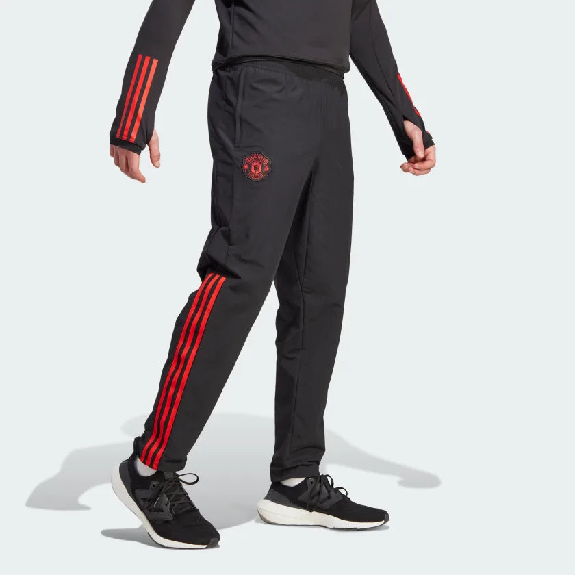 Manchester United 2023/2024 Track Pants - Black/Red