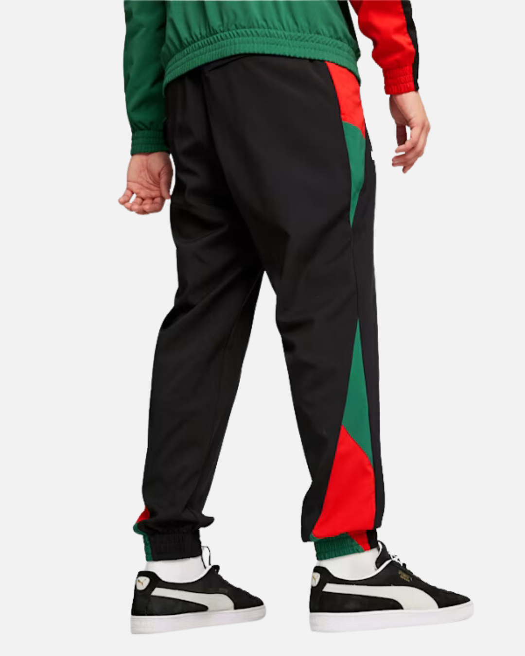 Pantalon de survêtement Maroc 2024 - Noir/Rouge/Vert
