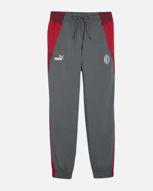 Milan AC 2024 Track Pants - Grey/Red - Footkorner