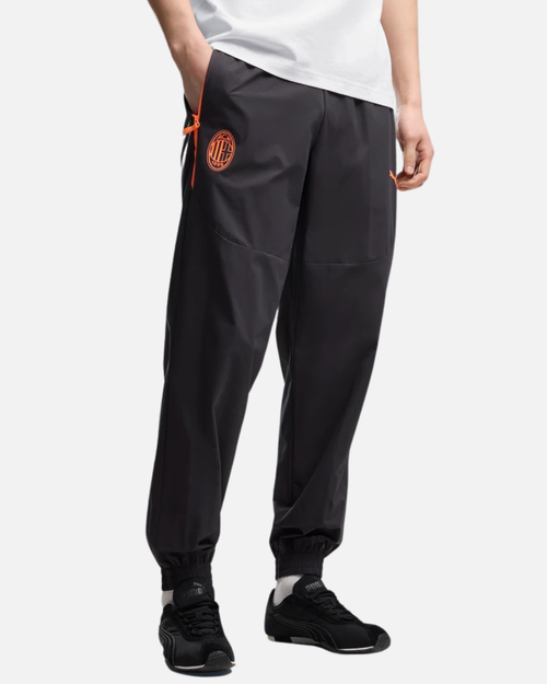 Pantalon de survêtement Milan AC 2026/2027 - Noir/Rouge - Footkorner