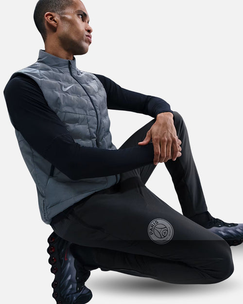 Pantalón de chándal PSG Running 2025/2026 - Negro - Footkorner