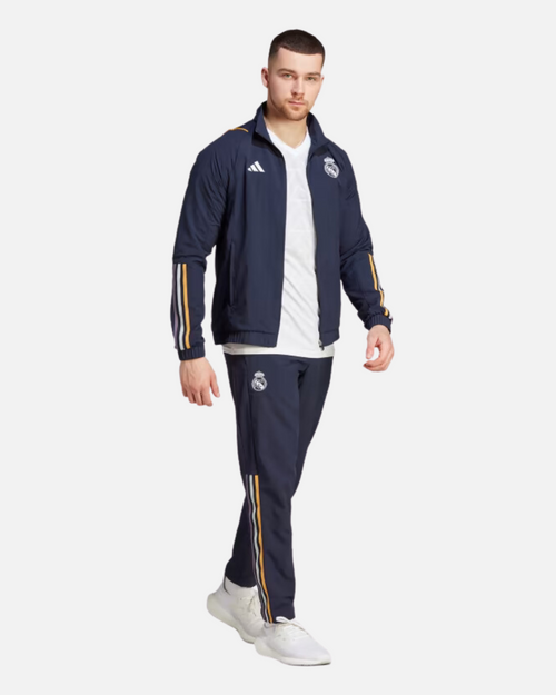 Real Madrid Tracksuit Bottoms - Blue/Yellow/White - Footkorner