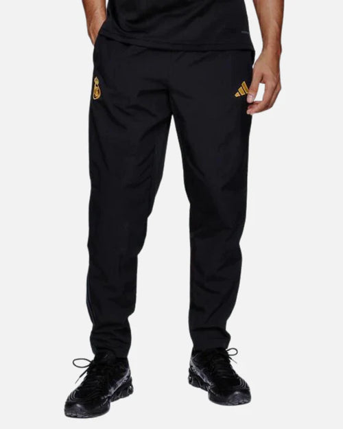 Real Madrid Tracksuit Bottoms - Black/Gold - Footkorner