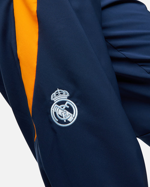 Real Madrid 2024/2025 Track Pants - Blue/Yellow - Footkorner