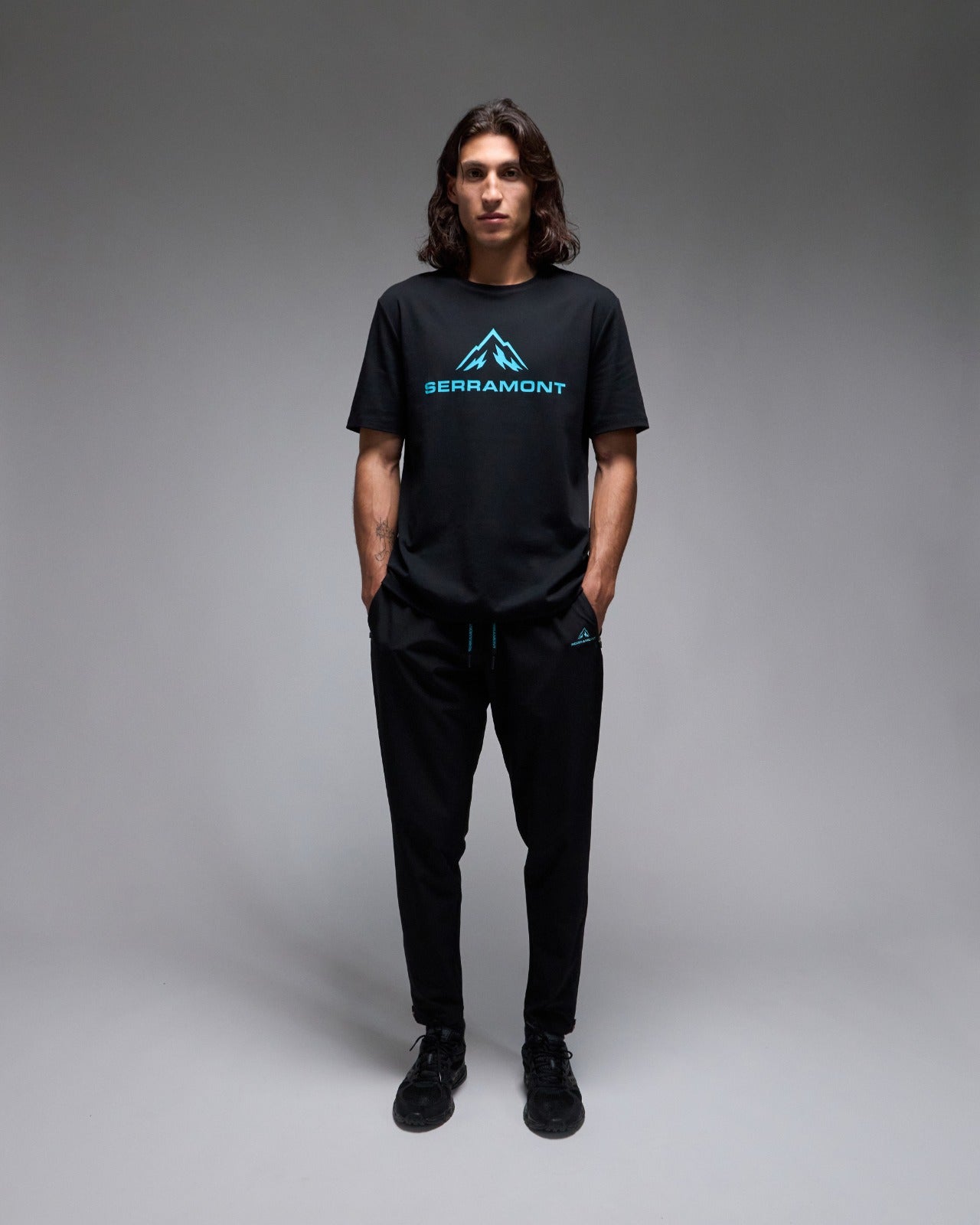 FootkornerPantalon de survêtement Running Serramont Velocity - Noir