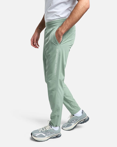 Pantalón de chándal Under Armour Running Launch - Verde Pastel - Footkorner