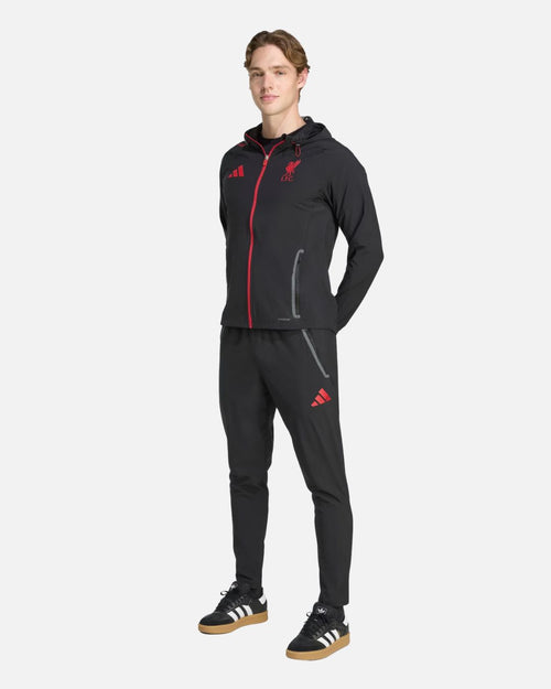 Pantalon de survêtement Liverpool FC 2025/2026  - Noir/Rouge - Footkorner
