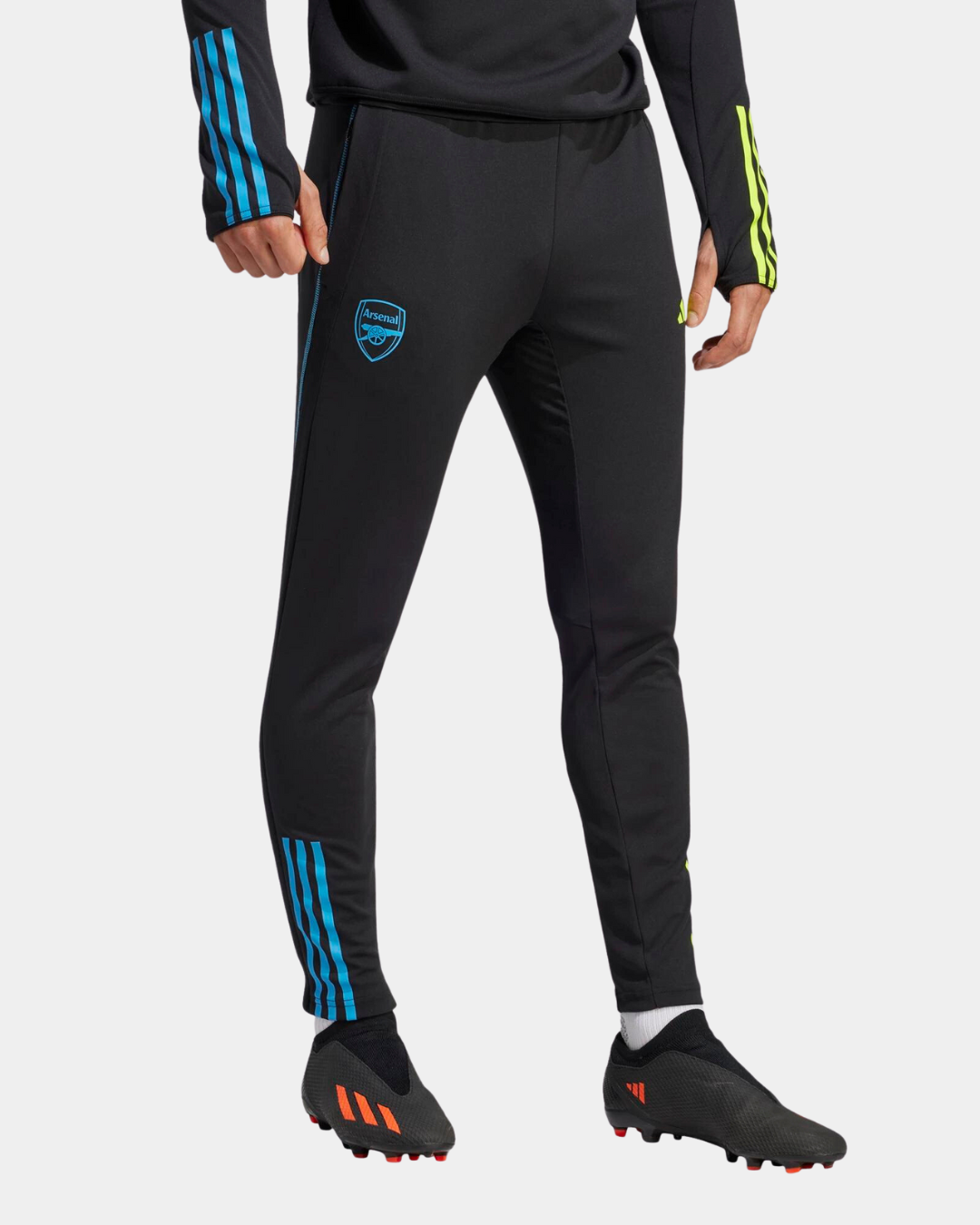 Pantalon d'entrainement Arsenal 2023/2024 - Noir/Bleu/Jaune