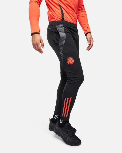 Pantalon d'entrainement Colombie - Noir/Orange - Footkorner