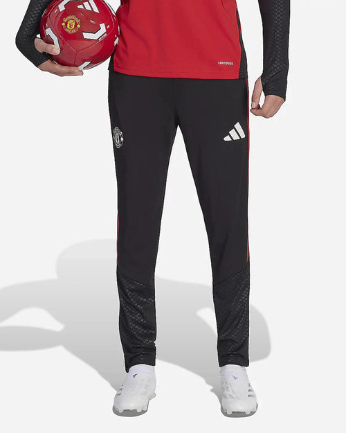 Pantalon d'entraînement Manchester United - Noir/Rouge - Footkorner