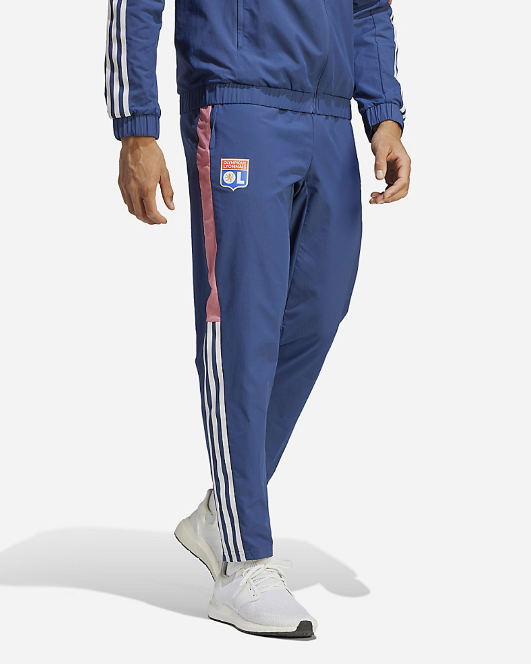 Pantalon d'entrainement OL 2023/2024 - Bleu/Rose