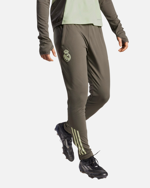 Pantalon d'entrainement Real Madrid 2025/2026 - Kaki - Footkorner