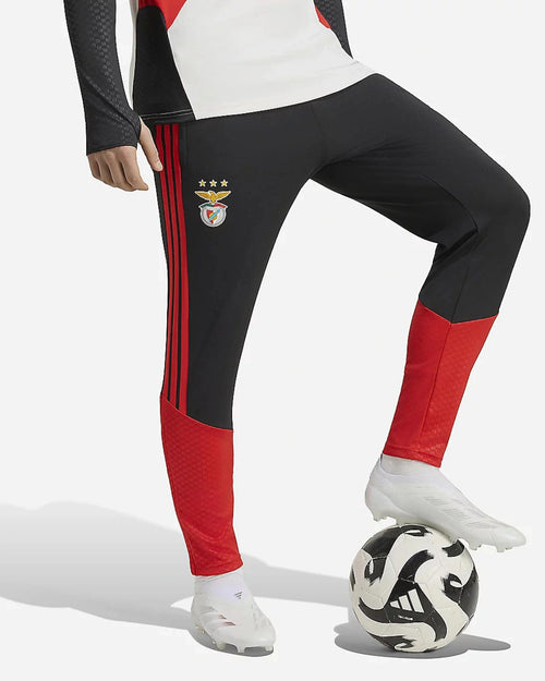 Pantalon d'entrainement SL Benfica - Noir/Rouge - Footkorner