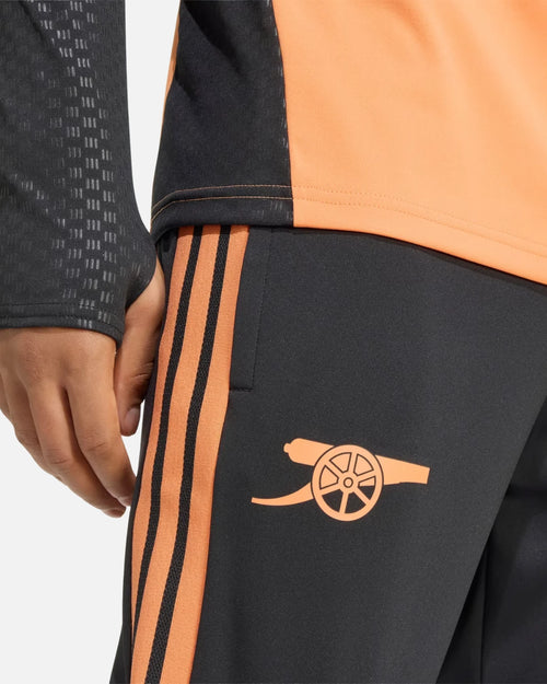 Pantalon d’entraînement Arsenal FC 2026/2027 Tiro - Noir/Orange - Footkorner