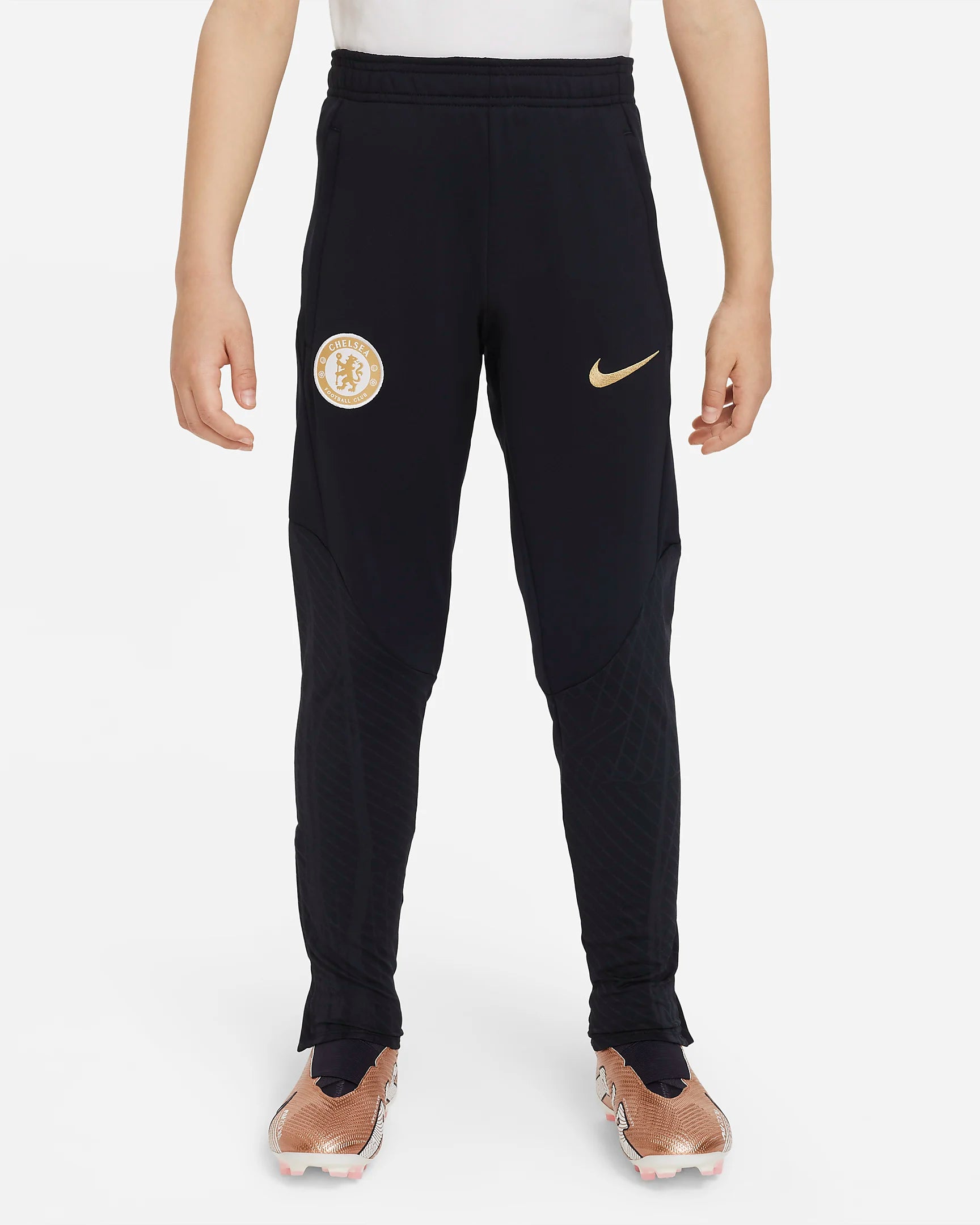 FootkornerChelsea Junior Trainingshose 2023/2024 – Schwarz/Gold