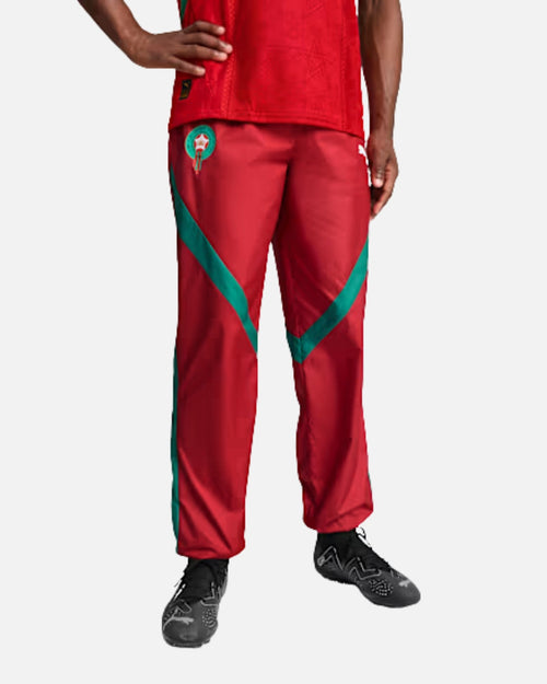 Pantalon d'entraînement Maroc 2025/2026 - Rouge - Footkorner