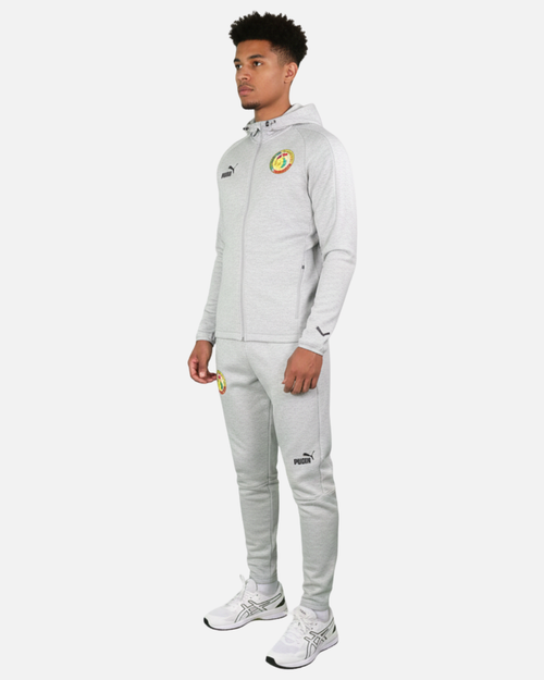 Senegal Tracksuit Bottoms - Grey - Footkorner