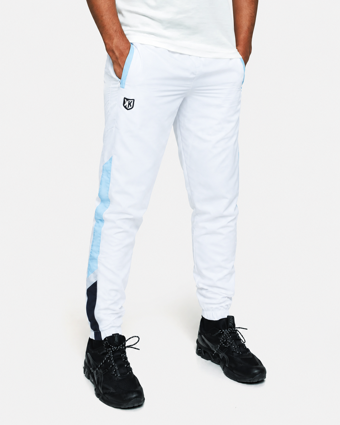 Pantalon FK Diamond II - Marine/Blanc - Footkorner - Footkorner