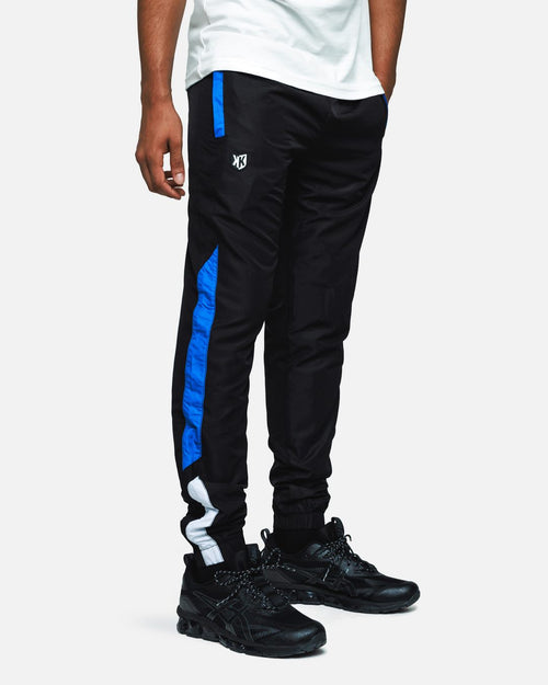 Pantaloni FK Diamond II - Nero/Bianco/Blu  - Footkorner
