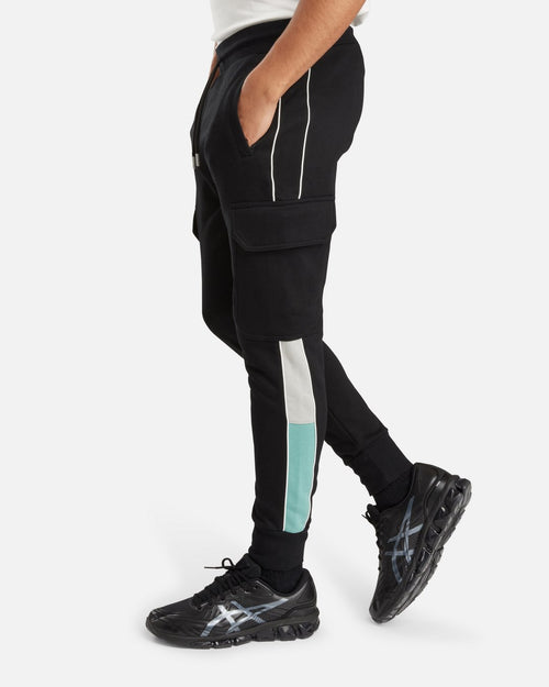 Pantaloni FK Sicarios VI - Nero/Grigio/Verde - Footkorner