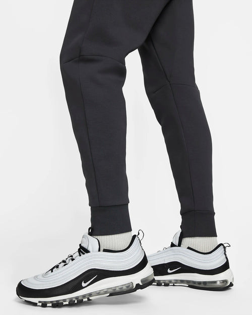 Pantalon Jogging Nike Sportswear Tech Fleece - Gris/Vert - Footkorner