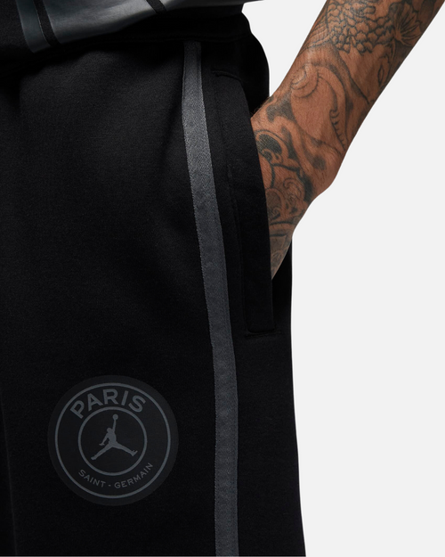 PSG x Jordan Fleece jogging pants - Black/Grey/Orange - Footkorner