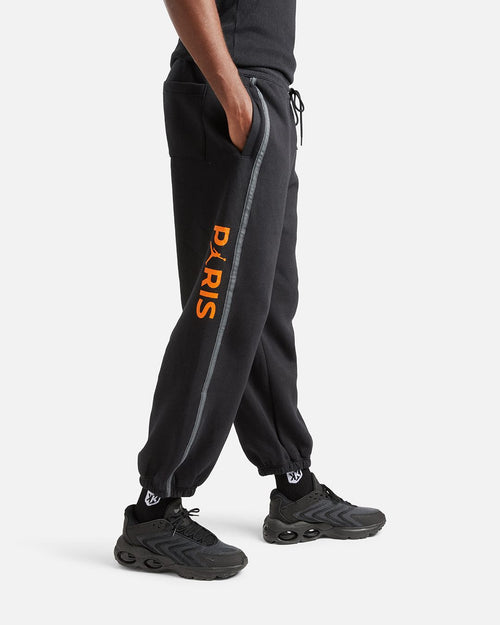 PSG x Jordan Fleece jogging pants - Black/Grey/Orange - Footkorner