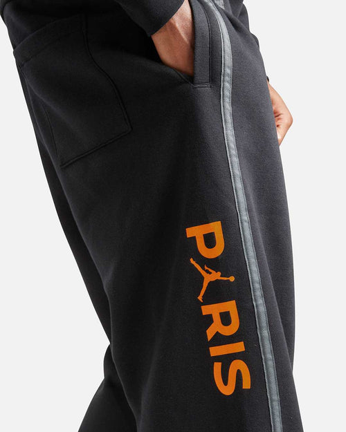 PSG x Jordan Fleece jogging pants - Black/Grey/Orange - Footkorner