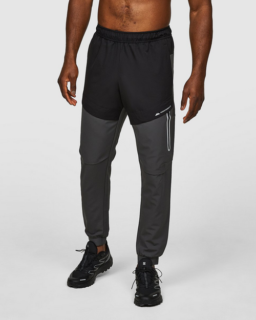Pantalon Monterrain Réfraction - Schwarz/Grau - Footkorner