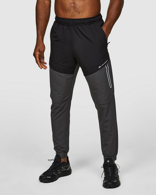 Pantalon Monterrain Réfraction - Schwarz/Grau - Footkorner