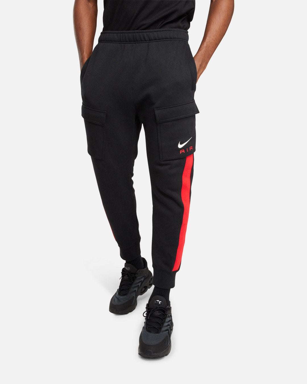 Pantaloni Nike Air - Nero/Rosso