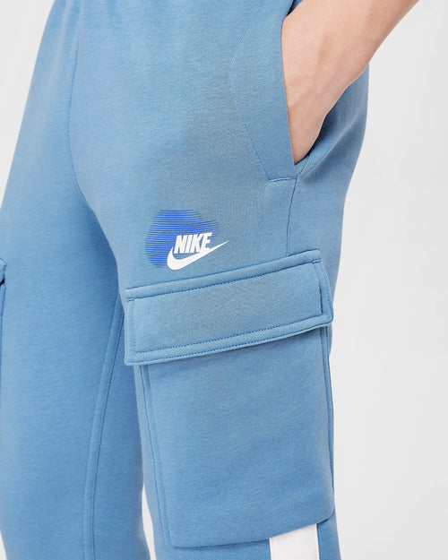 Pantalon Nike Cargo Fleece Junior - Bleu - Footkorner