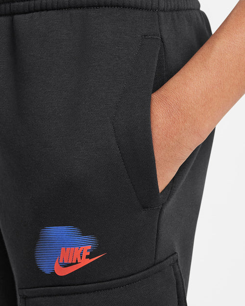 Pantalon Nike Cargo Fleece Junior - Noir - Footkorner