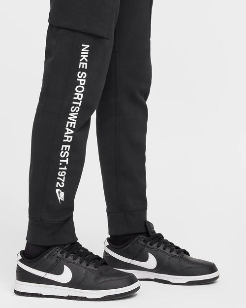 Pantalon Nike Cargo Fleece Junior - Noir - Footkorner