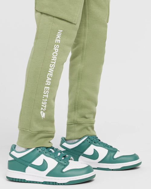 Pantalon Nike Cargo Fleece Junior - Vert - Footkorner