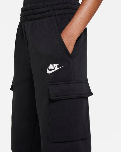 Pantaloni junior Nike Club Fleece - neri - Footkorner