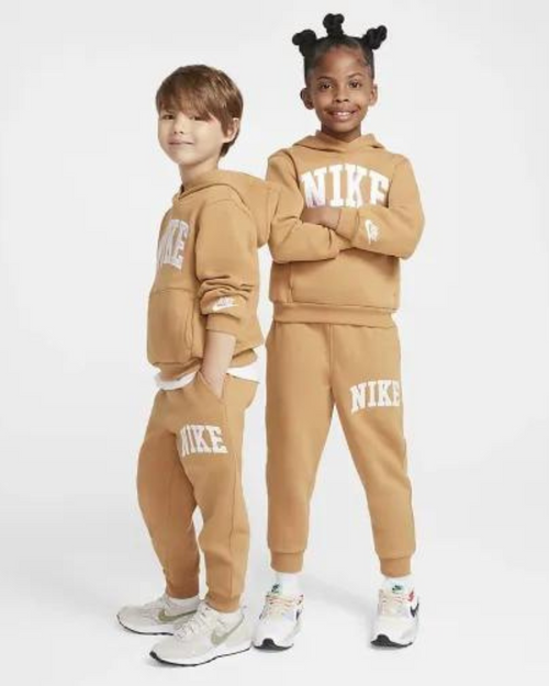 Pantalon Nike Fleece Junior - Camel - Footkorner