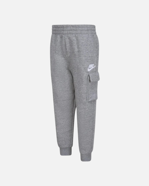 Pantalón Nike NSW Club Fleece Cargo Niño - Gris - Footkorner