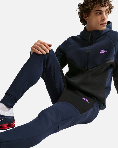 Pantalon Nike Tech Fleece - Bleu/Noir - Footkorner