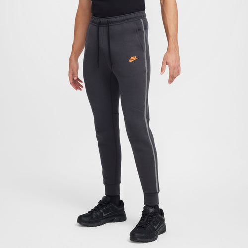 Pantalon Nike Tech Fleece - Gris/Orange - Footkorner