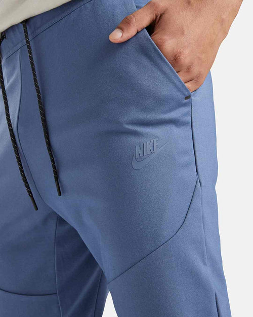 Pantalon Nike Tech Fleece Lightweight - Bleu/Noir - Footkorner