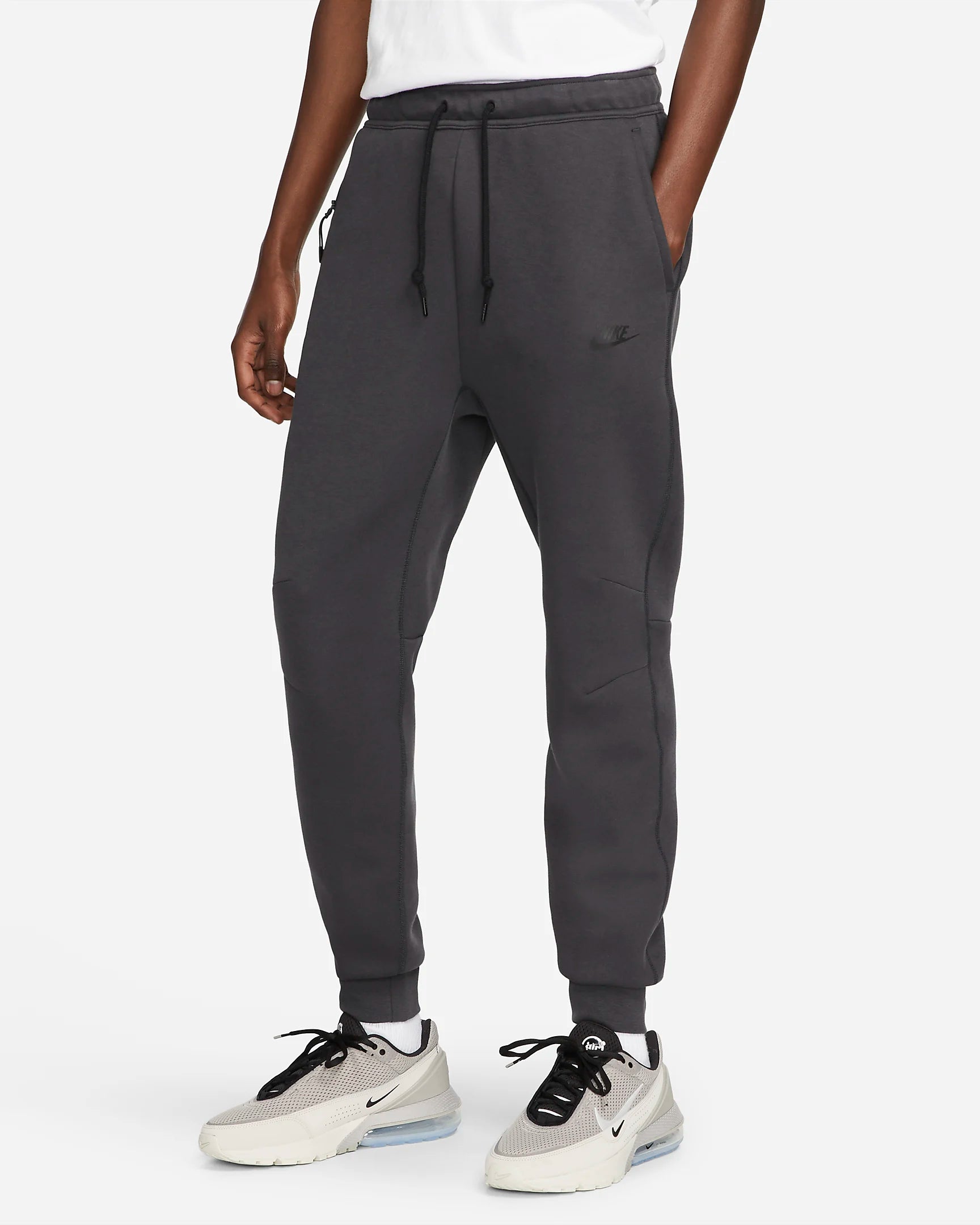 Nike Tech Fleece Pants - Black/Charcoal Gray