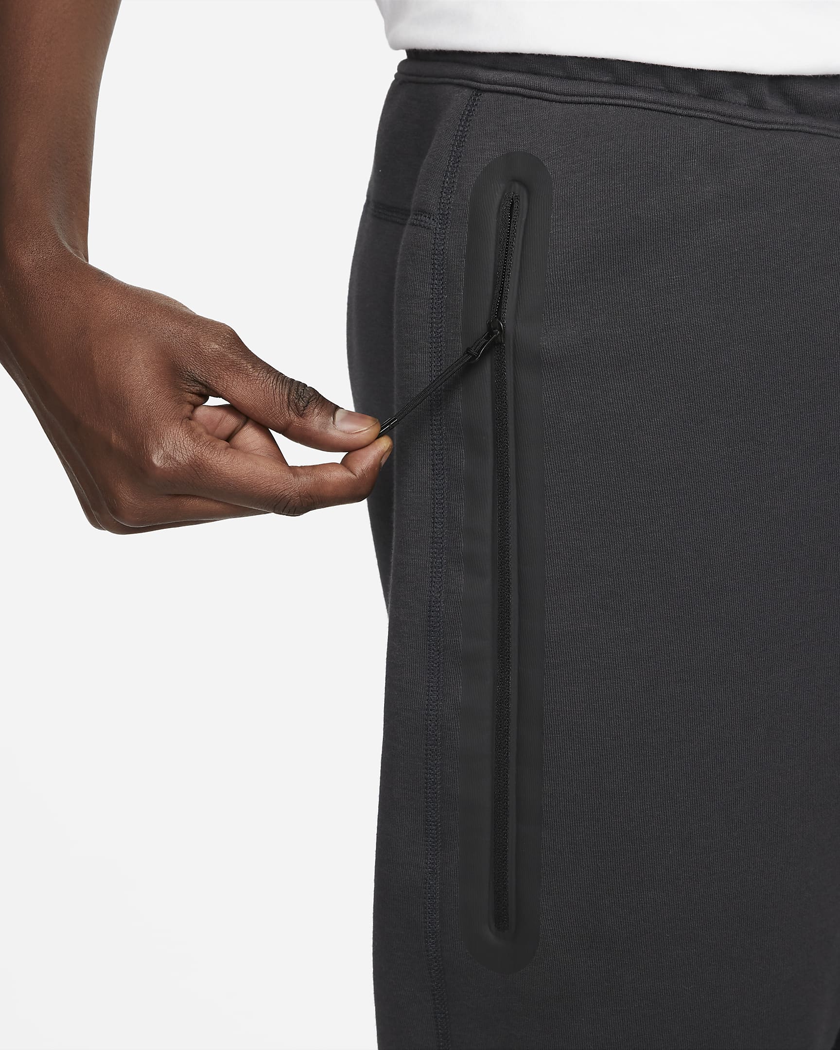 Pantaloni Nike Tech Fleece - Nero/Grigio Antracite