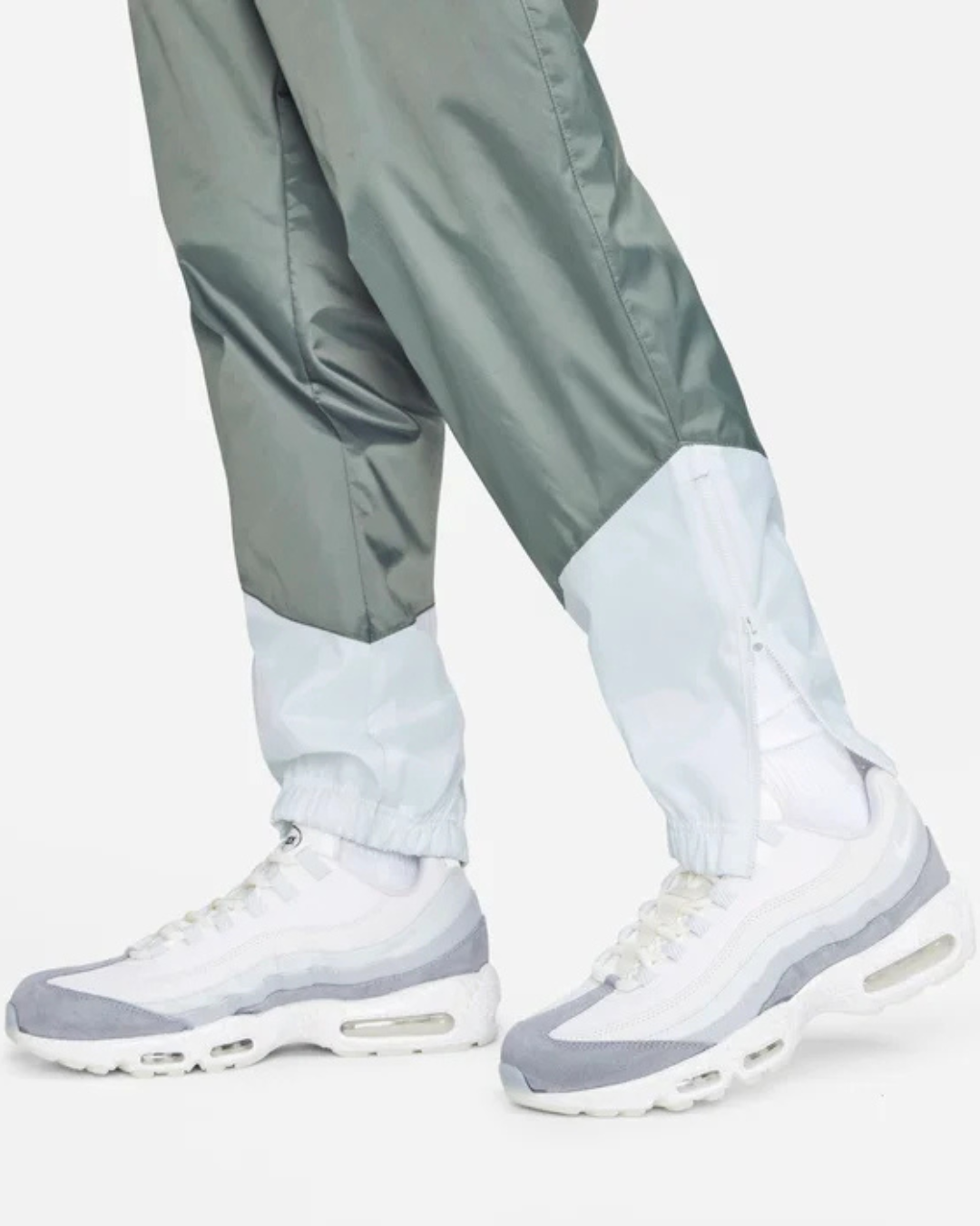 FootkornerPantalon Nike Windrunner - Gris/Blanc