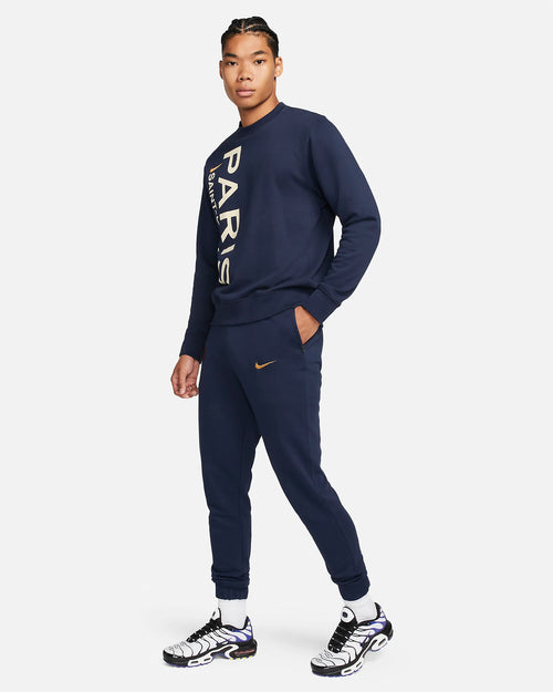 Pantalon PSG Fleece 2023/2024 - Marine - Footkorner