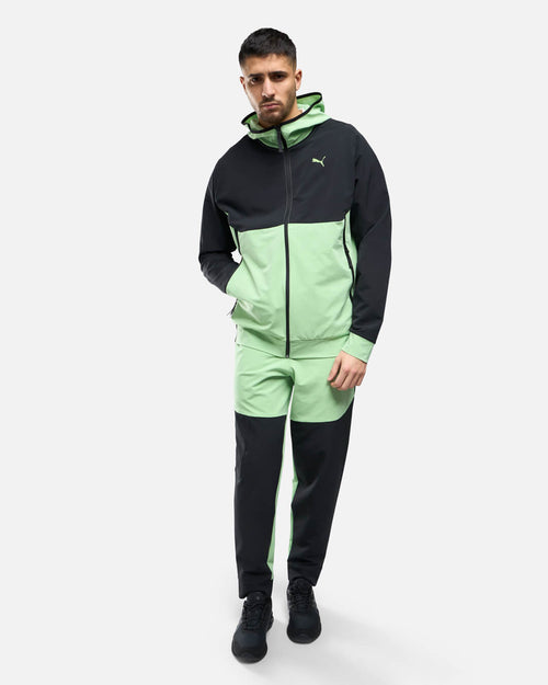 Puma Woven Pants - Black/Green - Footkorner